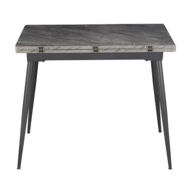 Išskleidžiamas valgomojo stalas SMART 60-120x93 cm, antracito 2