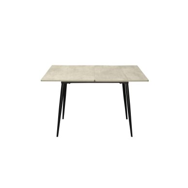 Išskleidžiamas valgomojo stalas SMART 60-120x93 cm, šviesiai pilka 2