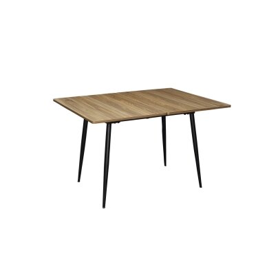 Išskleidžiamas valgomojo stalas SMART 60-120x93 cm, tamsus ąžuolas 3