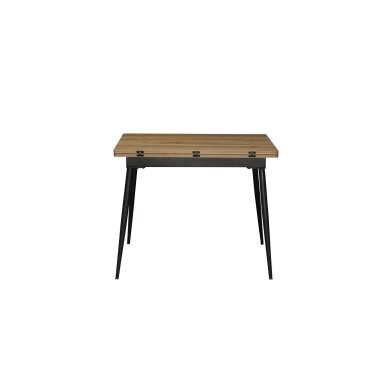 Išskleidžiamas valgomojo stalas SMART 60-120x93 cm, tamsus ąžuolas 5