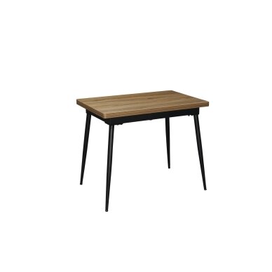 Išskleidžiamas valgomojo stalas SMART 60-120x93 cm, tamsus ąžuolas