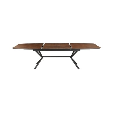 Išskleidžiamas valgomojo stalas TAURUS 180-270x100 cm, riešutmedis 4 Išskleidžiamas valgomojo stalas TAURUS 180-270x100 cm, riešutmedis 4