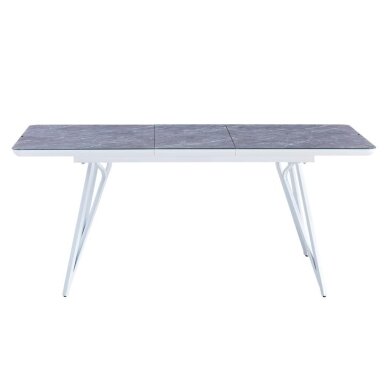 Išskleidžiamas valgomojo stalas TERRA 140-180x85 cm, pilka 3 Išskleidžiamas valgomojo stalas TERRA 140-180x85 cm, pilka 3