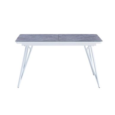 Išskleidžiamas valgomojo stalas TERRA 140-180x85 cm, pilka 4 Išskleidžiamas valgomojo stalas TERRA 140-180x85 cm, pilka 4