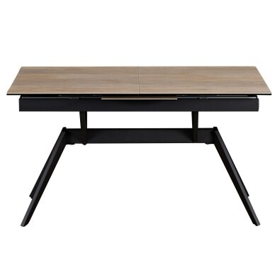 Išskleidžiamas valgomojo stalas TURS 140-180x90 cm, medžio raštas 1 Išskleidžiamas valgomojo stalas TURS 140-180x90 cm, medžio raštas 1