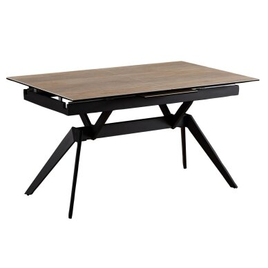 Išskleidžiamas valgomojo stalas TURS 140-180x90 cm, medžio raštas Išskleidžiamas valgomojo stalas TURS 140-180x90 cm, medžio raštas