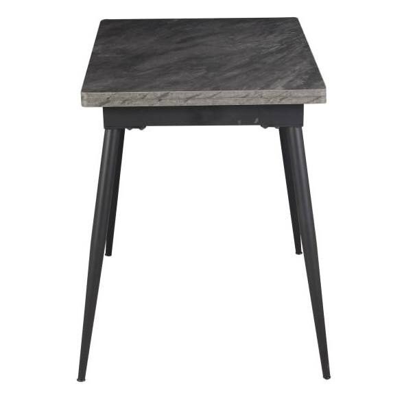 Išskleidžiamas valgomojo stalas SMART 60-120x93 cm, antracito 4