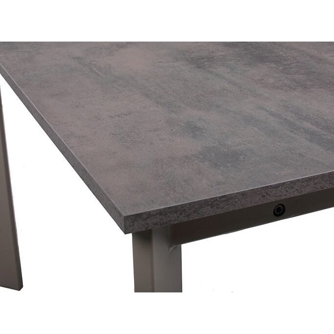 Išskleidžiamas valgomojo stalas RAMOS 120-200x80 cm, Oxyd (oksiduoto metalo efektas) 5 Išskleidžiamas valgomojo stalas RAMOS 120-200x80 cm, Oxyd (oksiduoto metalo efektas) 5