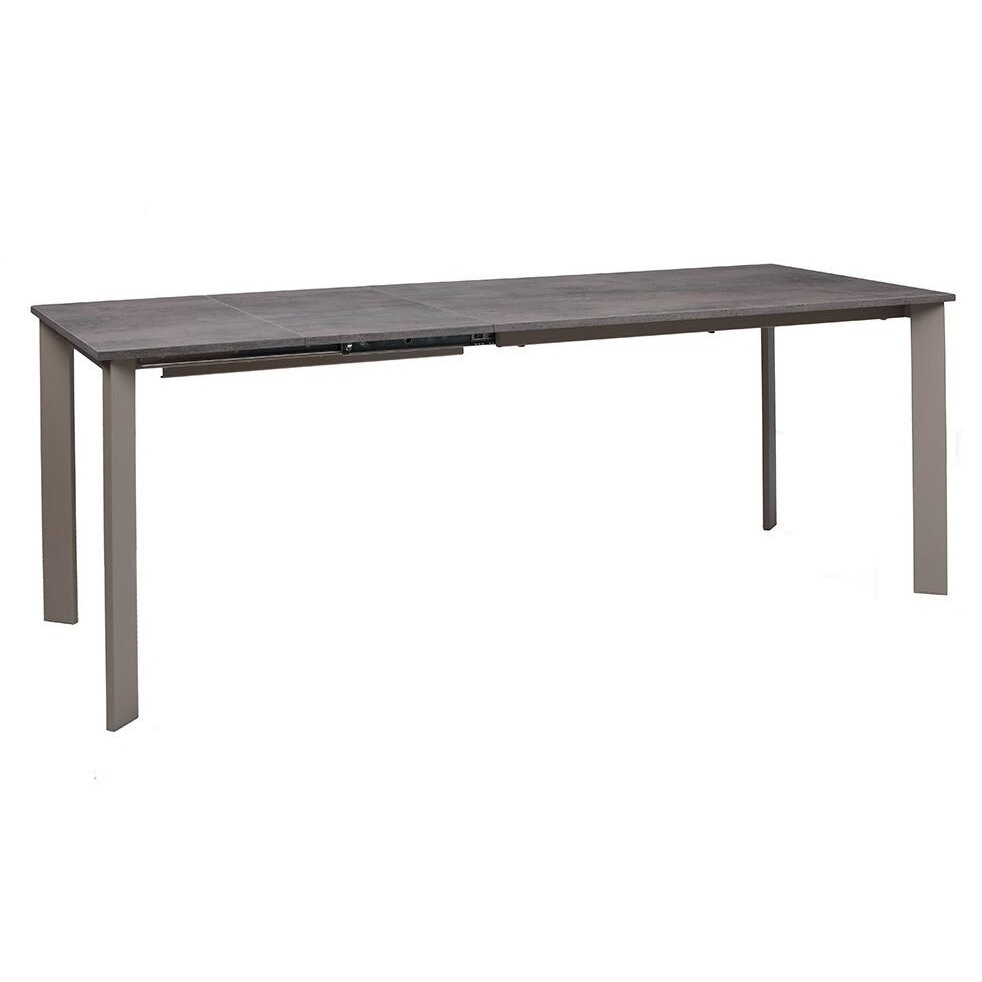 Išskleidžiamas valgomojo stalas RAMOS 120-200x80 cm, Oxyd (oksiduoto metalo efektas) 3 Išskleidžiamas valgomojo stalas RAMOS 120-200x80 cm, Oxyd (oksiduoto metalo efektas) 3