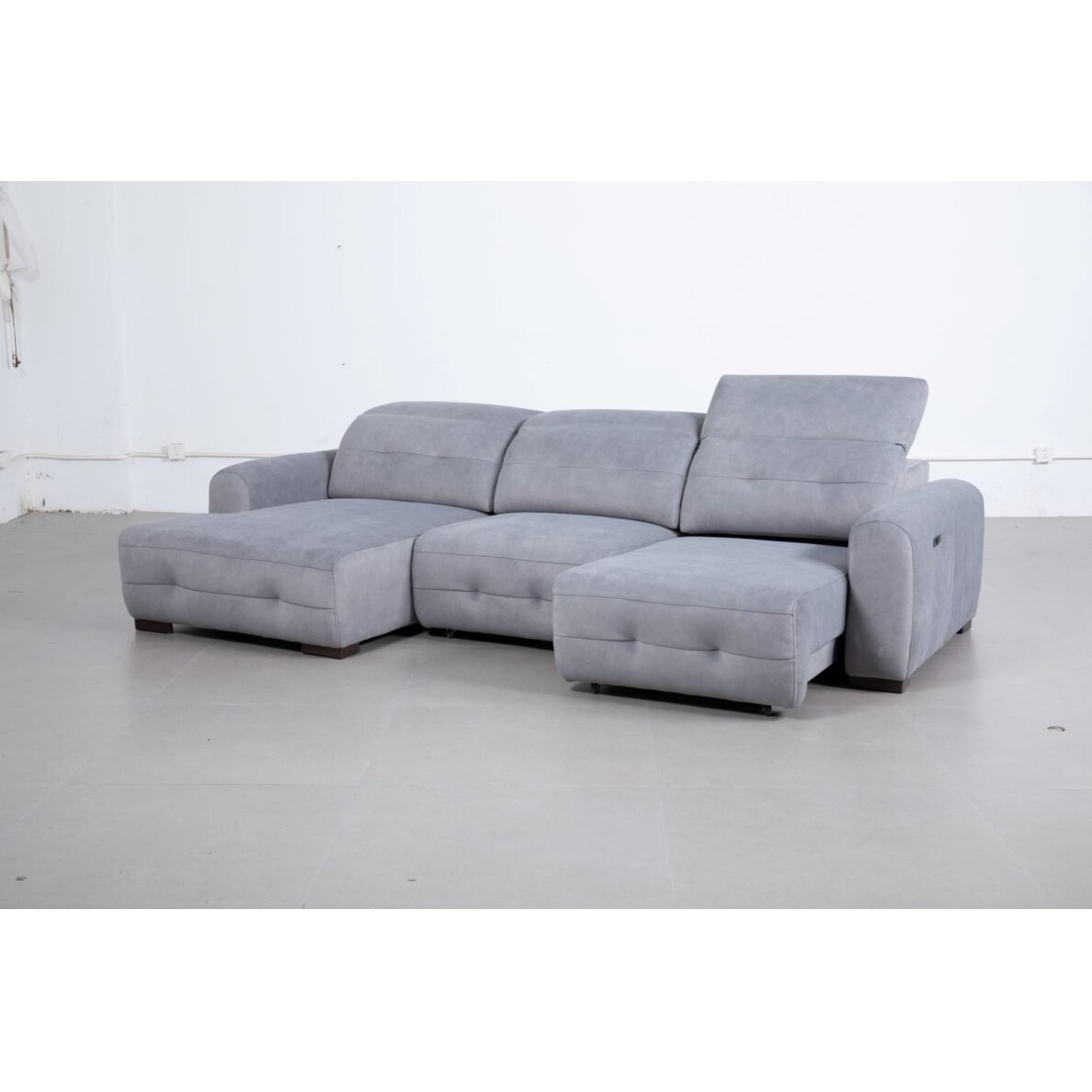 Kampinė sofa 51137M, pilka, dešininė 4 Kampinė sofa 51137M, pilka, dešininė 4