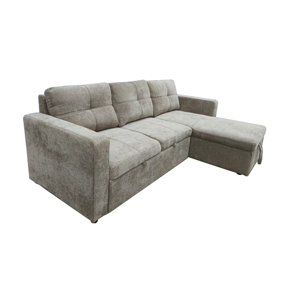 Kampinė sofa-lova SOHO, ruda 2 Kampinė sofa-lova SOHO, ruda 2