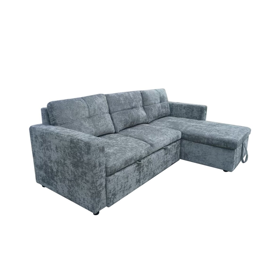 Kampinė sofa-lova SOHO, šviesiai pilka 1