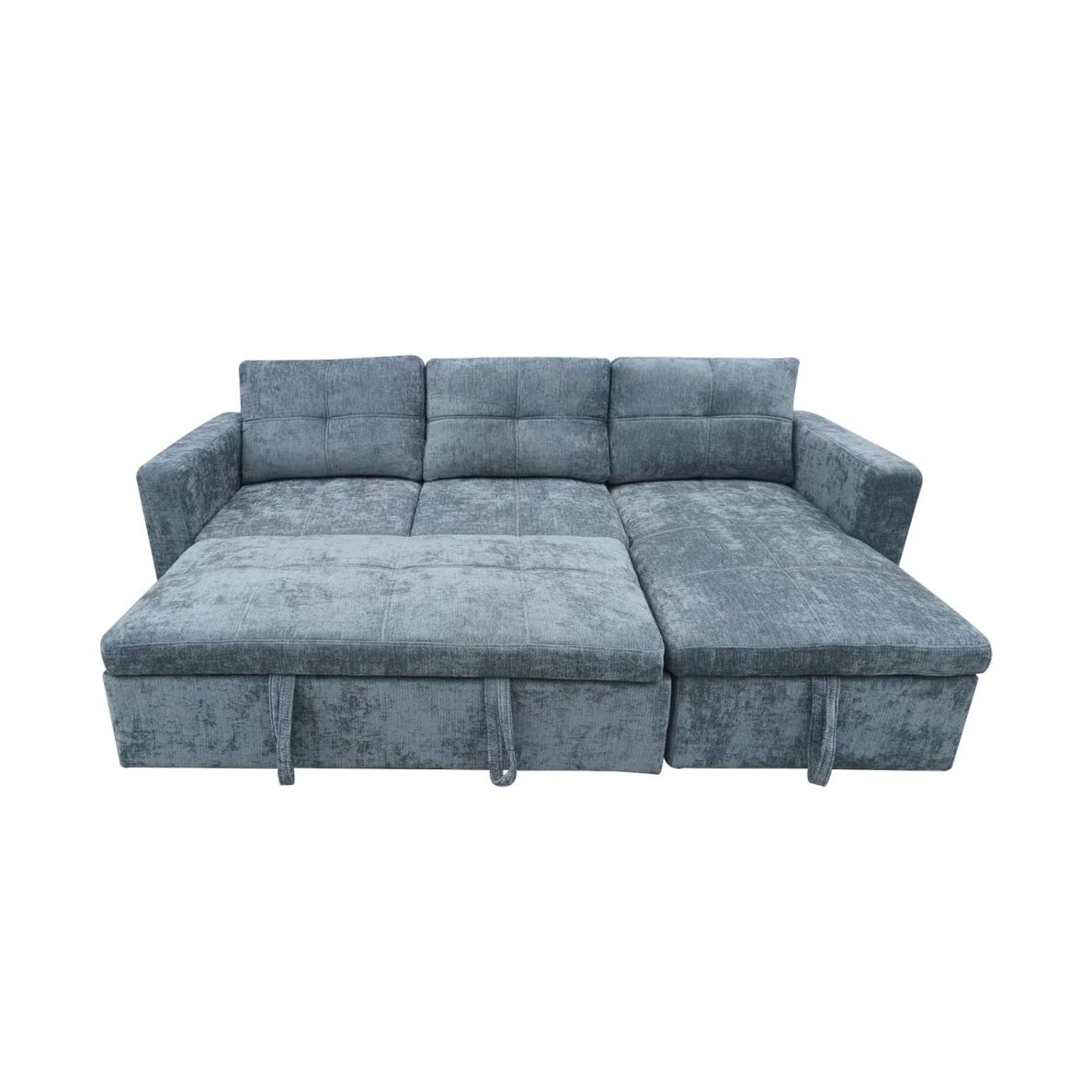 Kampinė sofa-lova SOHO, šviesiai pilka 3 Kampinė sofa-lova SOHO, šviesiai pilka 3
