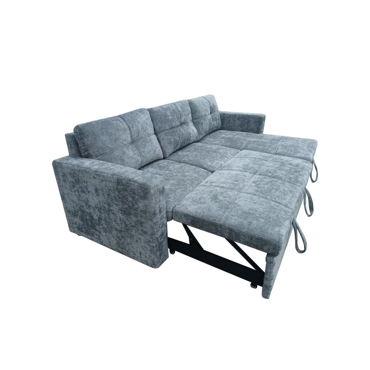 Kampinė sofa-lova SOHO, šviesiai pilka 4 Kampinė sofa-lova SOHO, šviesiai pilka 4