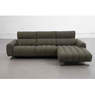 Kampinė sofa 51180HM, žalia, dešininė