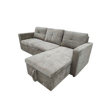Kampinė sofa-lova SOHO, ruda