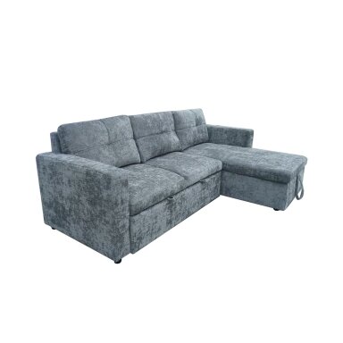 Kampinė sofa-lova SOHO, šviesiai pilka