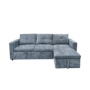 Kampinė sofa-lova SOHO, šviesiai pilka