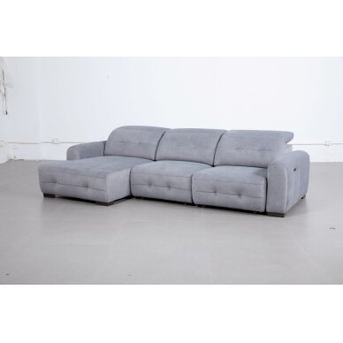 Kampinė sofa 51137M, pilka, dešininė 5 Kampinė sofa 51137M, pilka, dešininė 5