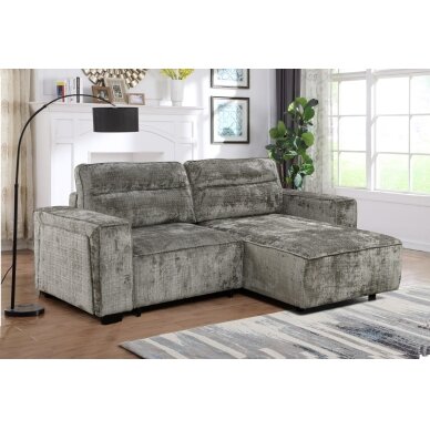 Kampinė sofa-lova RUFUS, šviesi chaki 3 Kampinė sofa-lova RUFUS, šviesi chaki 3
