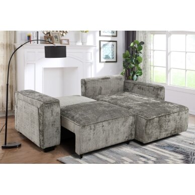 Kampinė sofa-lova RUFUS, šviesi chaki 4 Kampinė sofa-lova RUFUS, šviesi chaki 4