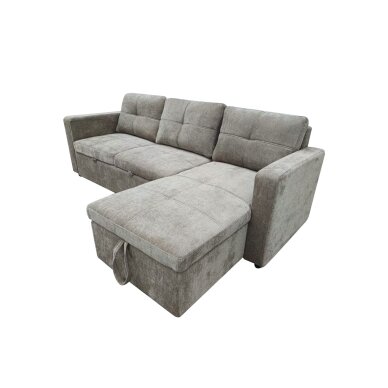 Kampinė sofa-lova SOHO, ruda 1