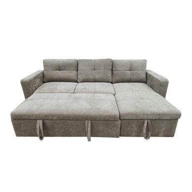 Kampinė sofa-lova SOHO, ruda 4 Kampinė sofa-lova SOHO, ruda 4