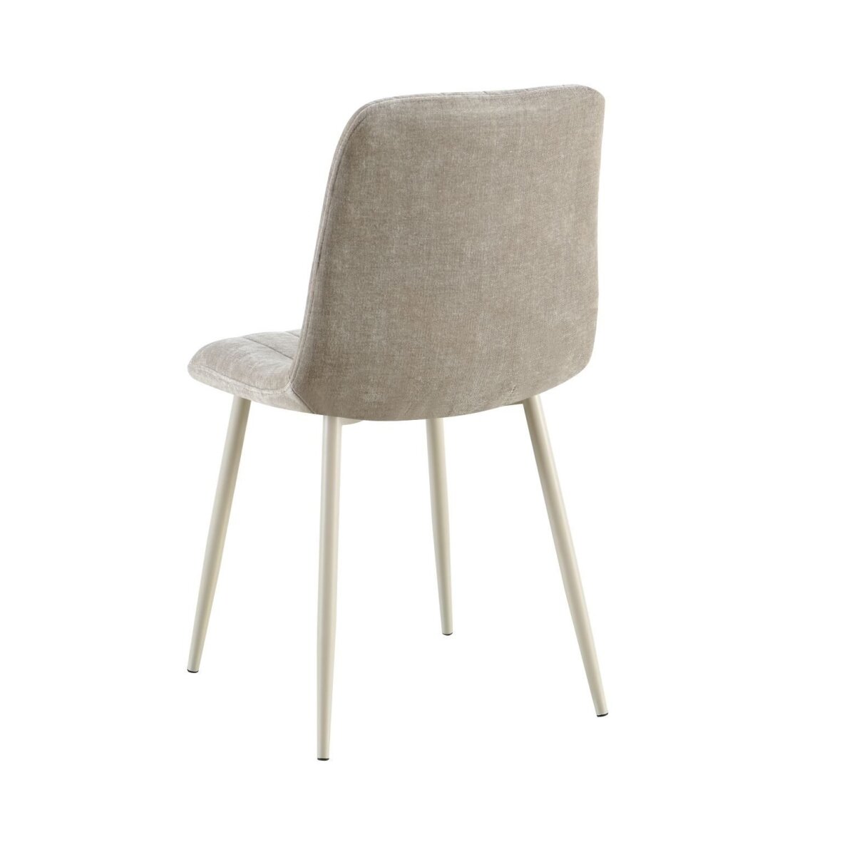 Kėdė JET GREY, smėlio pilka, lininė, pilkos kojos 3