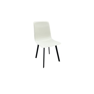 Kėdė KRIS, smėlio, ekologiškos odos 1