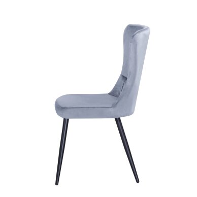 Kėdė MIA, šviesiai mėlyna, veliūrinė 2 Kėdė MIA, šviesiai mėlyna, veliūrinė 2