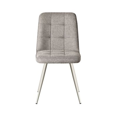 Kėdė SUN GREY, pilkai ruda (taupe), rogožka, pilkos kojos