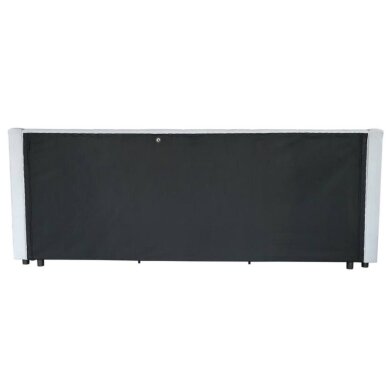 Lova su patalynės dėže CAMILA 90x200 cm, šviesiai pilka 4 Lova su patalynės dėže CAMILA 90x200 cm, šviesiai pilka 4