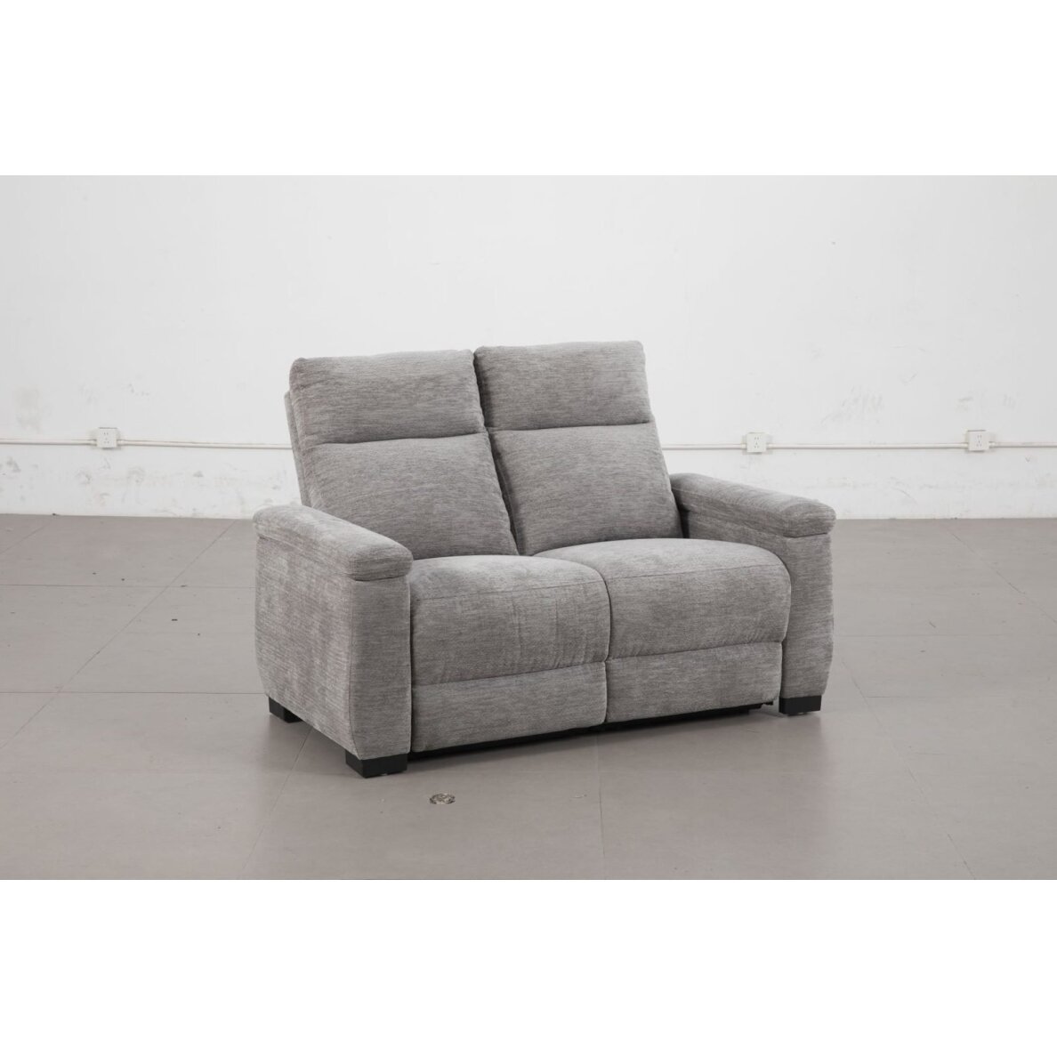 Modulinė dvivietė sofa su elektriniais reglaineriais 51592M, pilka 1