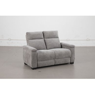 Modulinė dvivietė sofa su elektriniais reglaineriais 51592M, pilka 1