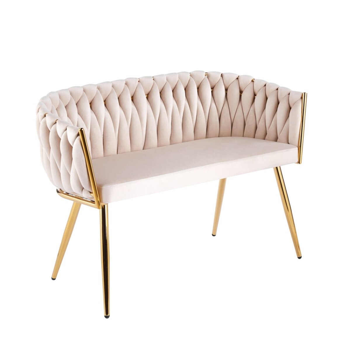 Sofa aksomas - Riviera 06 smėlinė