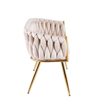 Sofa aksomas - Riviera 06 smėlinė 2
