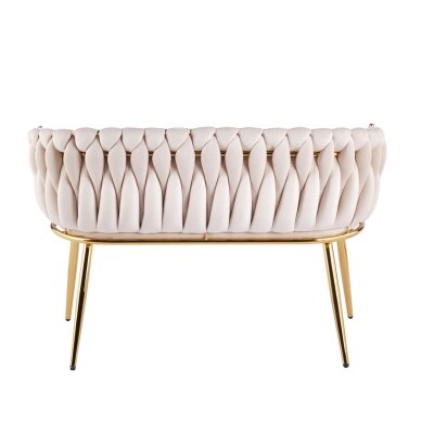 Sofa aksomas - Riviera 06 smėlinė 3