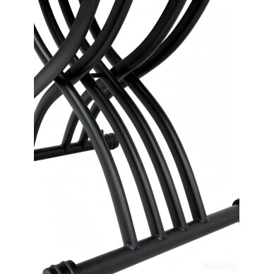 Stalas transformeris BREMEN 120-150x75 cm, balta su auksu 6 Stalas transformeris BREMEN 120-150x75 cm, balta su auksu 6
