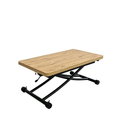 Stalas transformeris ULM 100x57-114 cm, ąžuolas