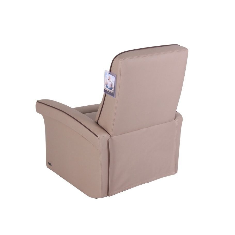 Supamas elektrinis fotelis-reglaineris DM03002, pilkai ruda 4