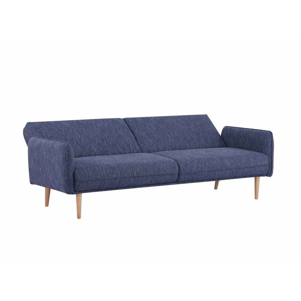 Trivietė sofa-lova BORGO, mėlyna 2 Trivietė sofa-lova BORGO, mėlyna 2