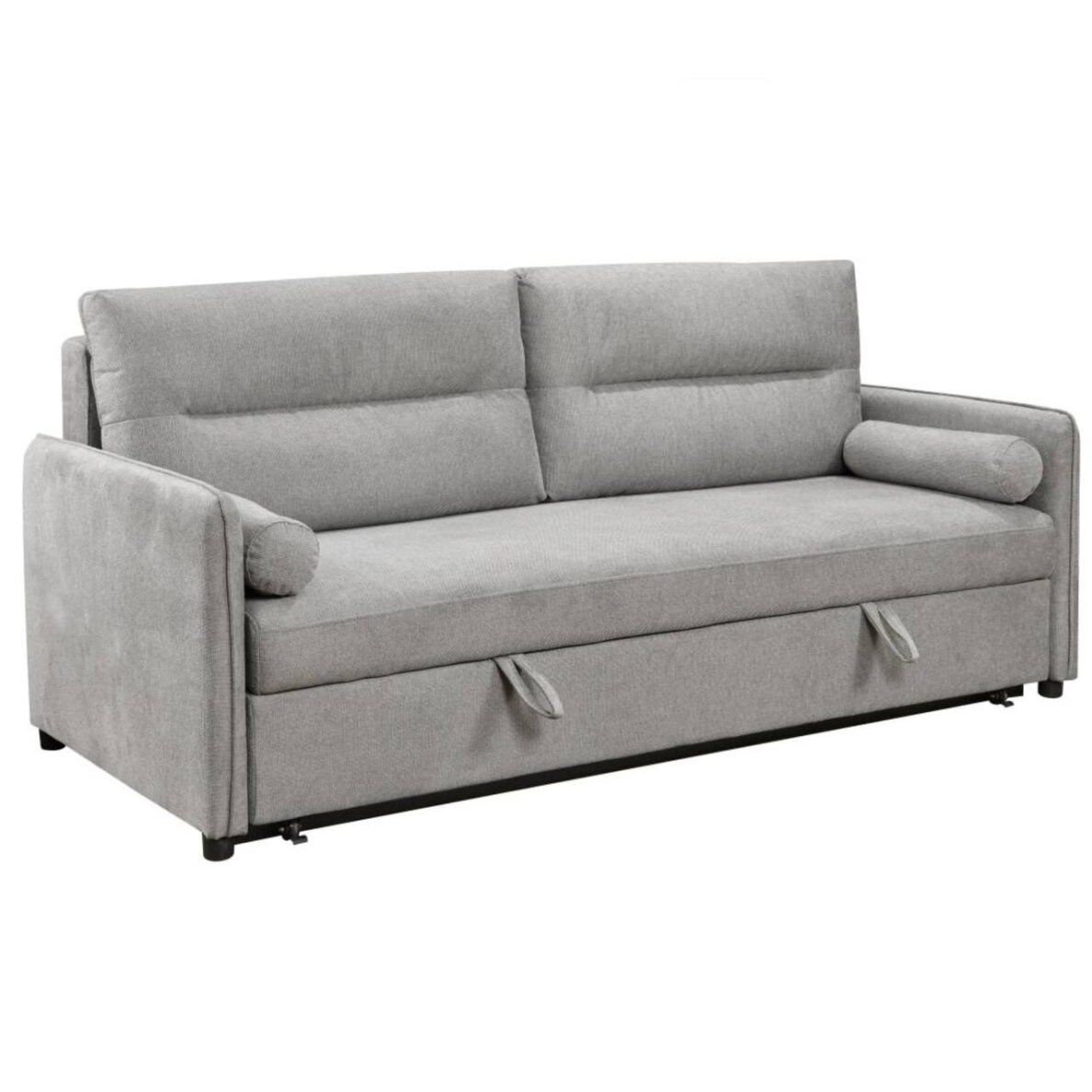 Trivietė sofa-lova GIROS, šviesiai pilka