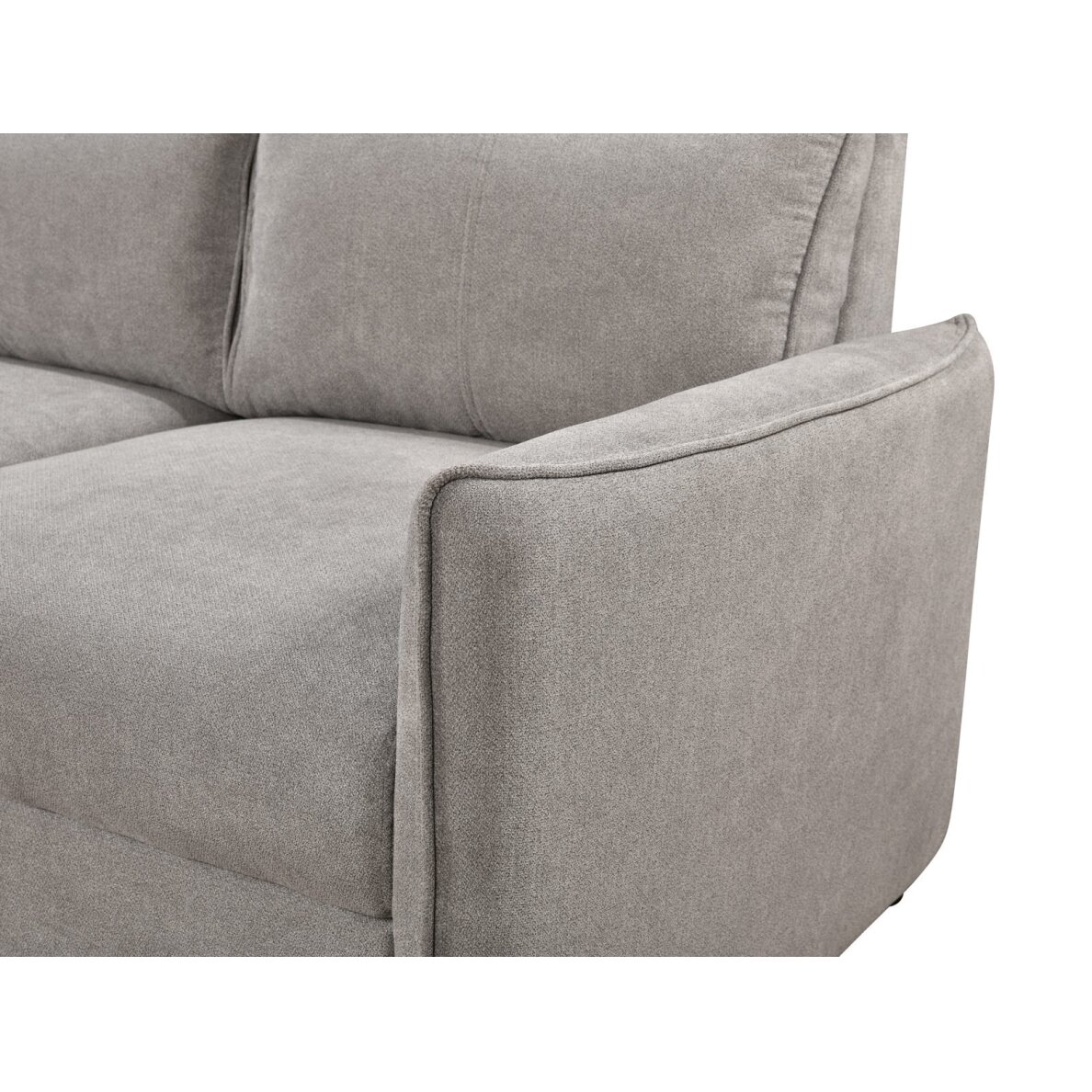 Trivietė sofa-lova LUMEN, šviesiai pilka 2