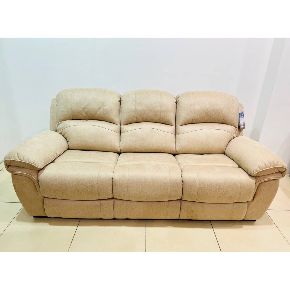 Trivietė sofa-lova MILLER 3, smėlio 5 Trivietė sofa-lova MILLER 3, smėlio 5