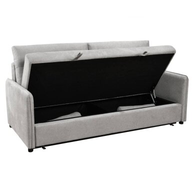 Trivietė sofa-lova GIROS, šviesiai pilka
