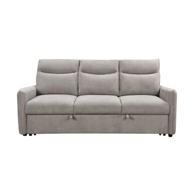Trivietė sofa-lova LUMEN, šviesiai pilka