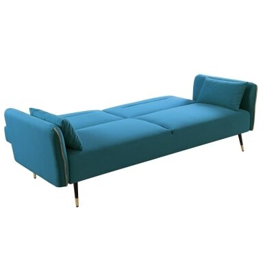 Trivietė sofa-lova VERDI, mėlyna