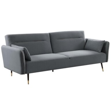 Trivietė sofa-lova VERDI, pilka