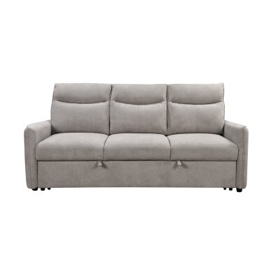 Trivietė sofa-lova LUMEN, šviesiai pilka