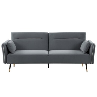 Trivietė sofa-lova VERDI, pilka 2 Trivietė sofa-lova VERDI, pilka 2